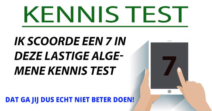 Kennis Test