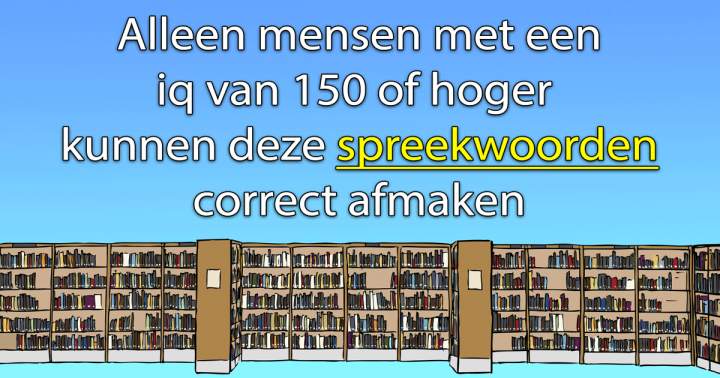 Spreekwoorden Quiz