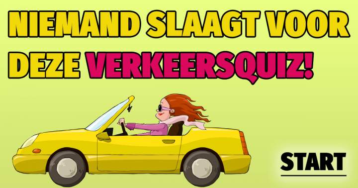 QUIZ: Red jij je wel in het verkeer?